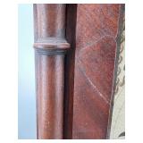 Antique H. Blakeslee Patent Clock with Floral Dial Design