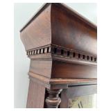 Antique H. Blakeslee Patent Clock with Floral Dial Design