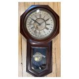 Antique Ansonia Regulator A Wall Clock