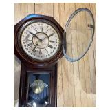 Antique Ansonia Regulator A Wall Clock