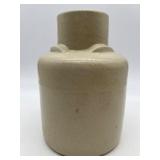 Vintage Stoneware Splash Proof Buttermilk Feeder and Poultry Fountain