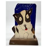 Vintage U.S. Mail Dog Bookends Set