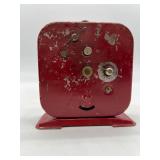 Vintage Antoinette Figural Clock and Horologist Figurine Set