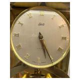 Vintage Schatz Anniversary Clock with Glass Dome