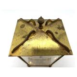 Vintage Schatz Anniversary Clock with Glass Dome