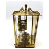 Vintage Schatz Anniversary Clock with Glass Dome