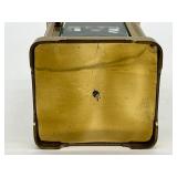 Antique Brass French Carriage Clock with Roman Numerals