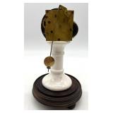 Terry Clock Co. Mantel Clock Under Dome with Roman Numerals