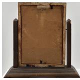 Set of 3 Vintage Swing Arm Picture Frames on Stand