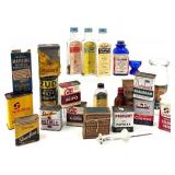 Collection of Vintage Food and Medicine Tins and Bottles