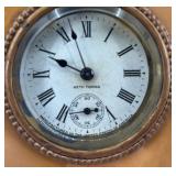 Antique Seth Thomas Mantel Clock with Porcelain Case