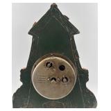 Vintage Village Mill Alarm Clock by DeLuxe Clock Mfg Co.