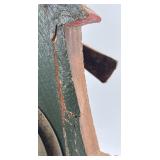 Vintage Village Mill Alarm Clock by DeLuxe Clock Mfg Co.