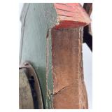 Vintage Village Mill Alarm Clock by DeLuxe Clock Mfg Co.