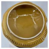 Set of 4 Ceramic Mushroom Canisters with Lids