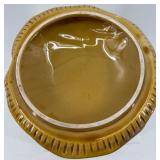 Set of 4 Ceramic Mushroom Canisters with Lids