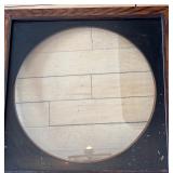 Antique U.S.G. Harness Oil Advertising Wall Clock