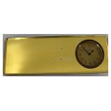 Vintage Lot of 2 Standard Mirror and New Haven Dashboard Clocks