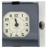 Vintage Lot of 2 Standard Mirror and New Haven Dashboard Clocks