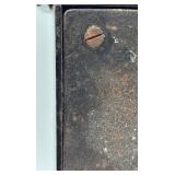 Antique Mantel Clock with Roman Numerals and Ornate Columns