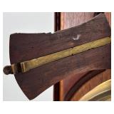 Vintage Ithaca Calendar Clock with Dual Dials