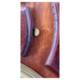 Vintage Ithaca Calendar Clock with Dual Dials