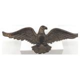 Vintage Brass American Eagle Wall Plaque