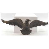 Vintage Brass American Eagle Wall Plaque