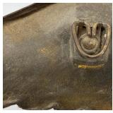 Vintage Brass American Eagle Wall Plaque