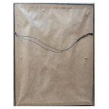 Vintage 1946 Brown & Bigelow Parrot and Floral Art Print