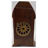 Lot of 3 Vintage Miniature Mantel Clocks and 1 Miniature Regulator Clock