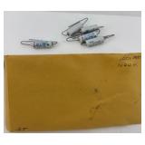 Lot of Vintage Capacitors Assorted Values and Styles in Envelopes