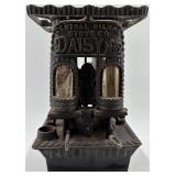 Antique Daisy No. 2 Cast Iron Oil Gas Stove by Central Oil & Gas Stove Co.