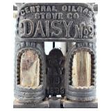 Antique Daisy No. 2 Cast Iron Oil Gas Stove by Central Oil & Gas Stove Co.