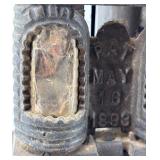 Antique Daisy No. 2 Cast Iron Oil Gas Stove by Central Oil & Gas Stove Co.