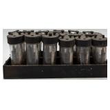 Antique Wet Cell Battery Bank with Brass Oiler