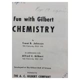 Vintage Gilbert Chemistry Set with Original Box and Booklets