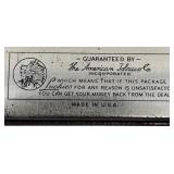 Lot of 3 Vintage Cigarette Tins - Lucky Strike and Chesterfield Collectible Tobacco Tins