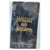 1913 Official Automobile Blue Book Volume 5 Mississippi River to Pacific Coast