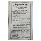 1913 Official Automobile Blue Book Volume 5 Mississippi River to Pacific Coast