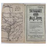 1913 Official Automobile Blue Book Volume 5 Mississippi River to Pacific Coast