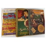 Collection of 3 Vintage Replica Catalogs and Cook Book - Sears Roebuck, M.W. Savage, Miss Parloa