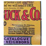 Collection of 3 Vintage Replica Catalogs and Cook Book - Sears Roebuck, M.W. Savage, Miss Parloa