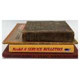 Set of 3 Ford Model A Automotive Reference Books