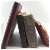 Collection of Vintage Automotive and Farm Books with Ford Farming Binder