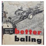 Collection of Vintage Automotive and Farm Books with Ford Farming Binder