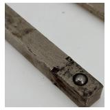 Hinsdale Manufacturing Co. Socket Wrench Set No. 124 in Wooden Box