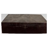 Hinsdale Manufacturing Co. Socket Wrench Set No. 124 in Wooden Box