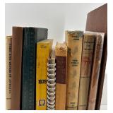 Collection of 9 Vintage and Reference Books Including Electrical Repair and Antiques