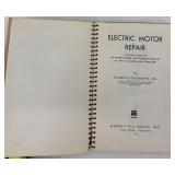 Collection of 9 Vintage and Reference Books Including Electrical Repair and Antiques